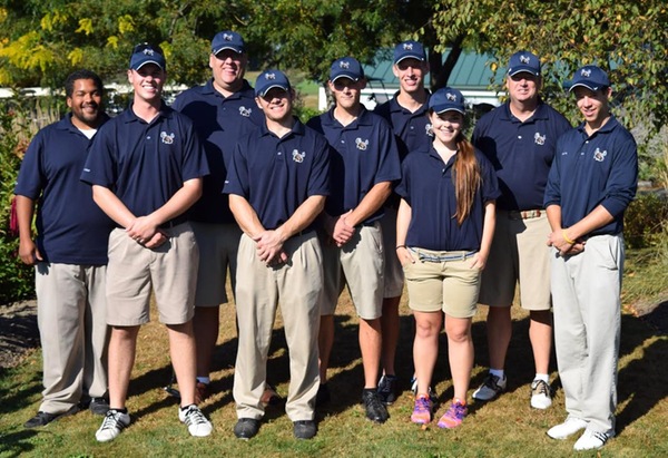 2014 UMA Coed Golf Team.